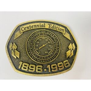 1996 International Union of Operating Engineers Belt Buckle Centennial Edition